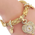 luxury heart charm bracelet | free shipping and gift box | mothers day gift idea | energy saving
