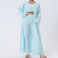 thermal fleece pajama set | 3 piece lounge set for women | cozy winter loungewear set | energy saving