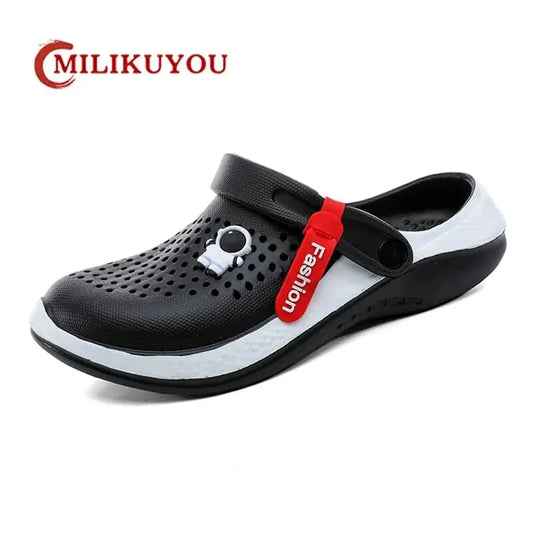 Brand Men Sandals Lightweight EVA Hole Casual Shoes Man Clogs Lovers