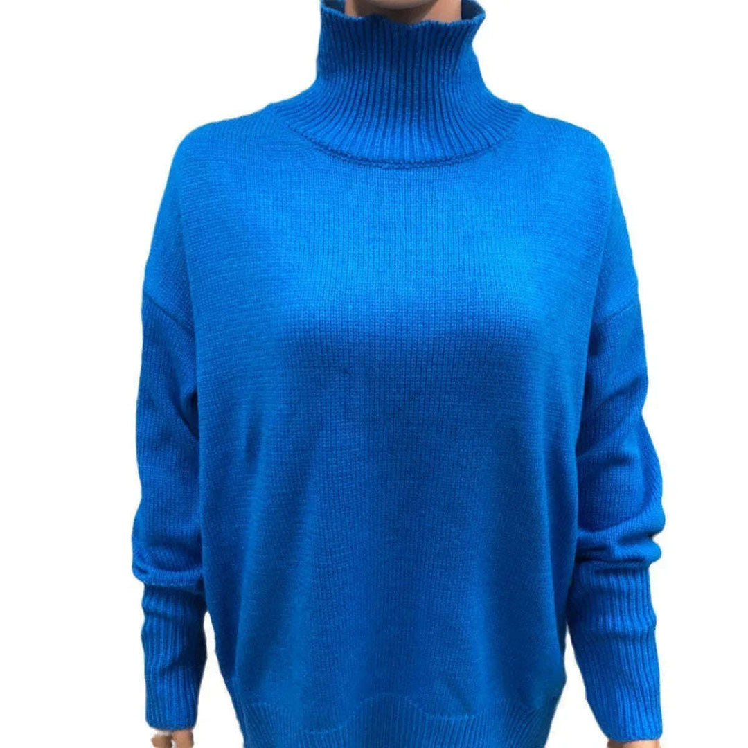 Women's Long-sleeved Pullover Solid Color Sweater Meifu Market