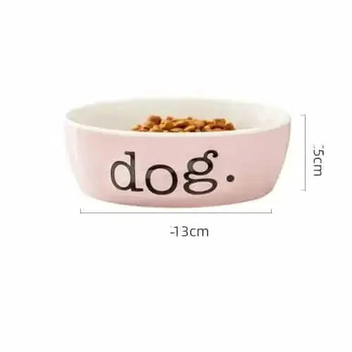 ceramic pet bowl | non-toxic ceramic dog bowl | heavy-duty ceramic cat bowl | energy saving