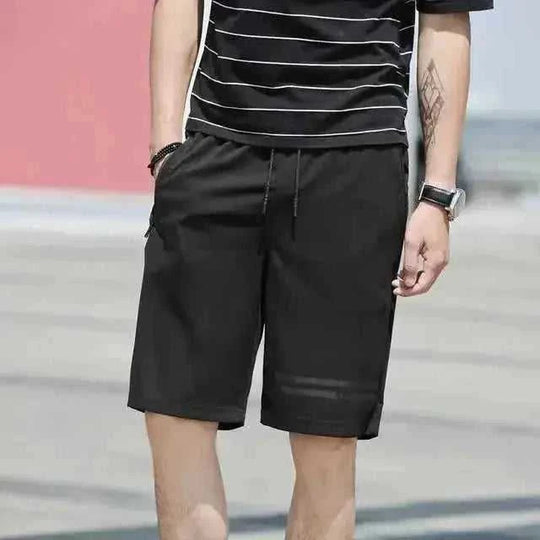 quick-dry fabric shorts | elastic waistband with drawstring | lightweight summer pants | energy saving