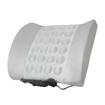 12V Car Massager Chair Pad - Neck & Waist Pillow for Pain Relief