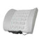 12V Car Massager Chair Pad - Neck & Waist Pillow for Pain Relief - back view (material: cotton | pattern: check)