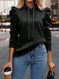 Solid Color Long-sleeved Casual Women's Top Sweater Meifu Market