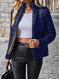 Stand Collar Zipper Pocket Cotton Coat Jacket Women Meifu Market