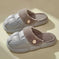 removable fuzzy slippers | waterproof house shoes | non-slip indoor footwear | energy saving