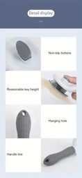floating hair removal brush | pet hair removal tool | stainless steel bristles | energy saving