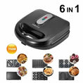 double-sided heating pan | non-stick sandwich maker | 3-in-1 breakfast grill | ultrasonic cleaning