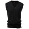 merino wool sweater vest | slim fit waistcoat | breathable knit fabric | ultrasonic cleaning