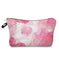 marble pattern makeup bag | vegan leather cosmetic organizer | waterproof cosmetic pouch | ultrasonic cleaning