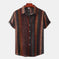 quick-dry polyester shirt | breathable linen blend fabric | short sleeve button down | ultrasonic cleaning