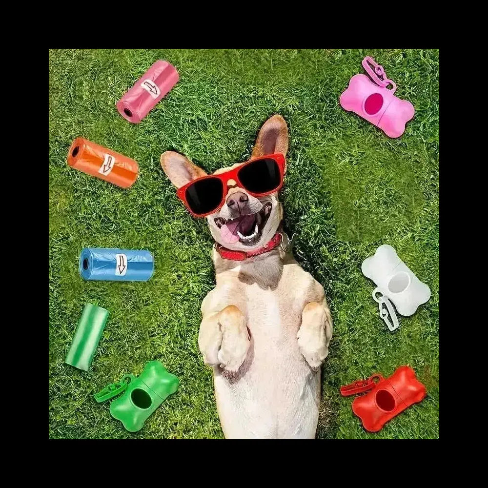 leak-proof dog waste bags | biodegradable pet poop bags | extra-large capacity dog bags | energy saving