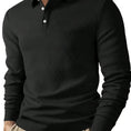 moisture-wicking polo shirt | wrinkle-resistant long sleeve shirt | slim fit business casual | energy saving