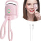 heated eyelash curler | rechargeable eyelash curler | portable eyelash curler | energy saving
