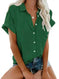 polyester v-neck shirt | white work shirt with pockets | durable polyester fabric | energy saving