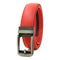 Men's Automatic Buckle Pure Cowhide Pant Belt Black Pattern - color variant display