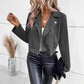 Winter Slim-fit Short Lapels Zip Jacket Meifu Market