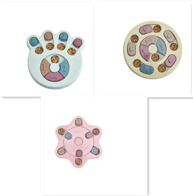 Dog Puzzle Toys Increase IQ Interactive Slow Dispensing Feeding Dog Training Games Feeder For Small Medium Dog Pet Training Toy Meifu Market