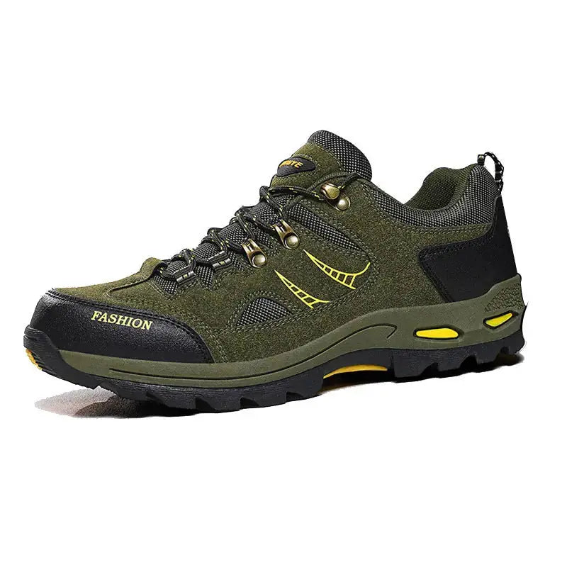 Hiking Shoes Low-top Outdoor Non-slip Velvet Men's Hiking Shoes Meifu Market