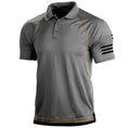 quick-dry polyester fabric | loose fit polo shirt | breathable summer t-shirt | energy saving