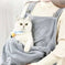 Cat Clothes Pets Apron Grey - main product image
