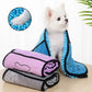 Dogs Cats Towels Super Absorbent Dog Bathrobe Microfiber Bath Towels Quick-Drying Cat Bath Towel For Pets Towel Dog Towels Pet Products Meifu Market