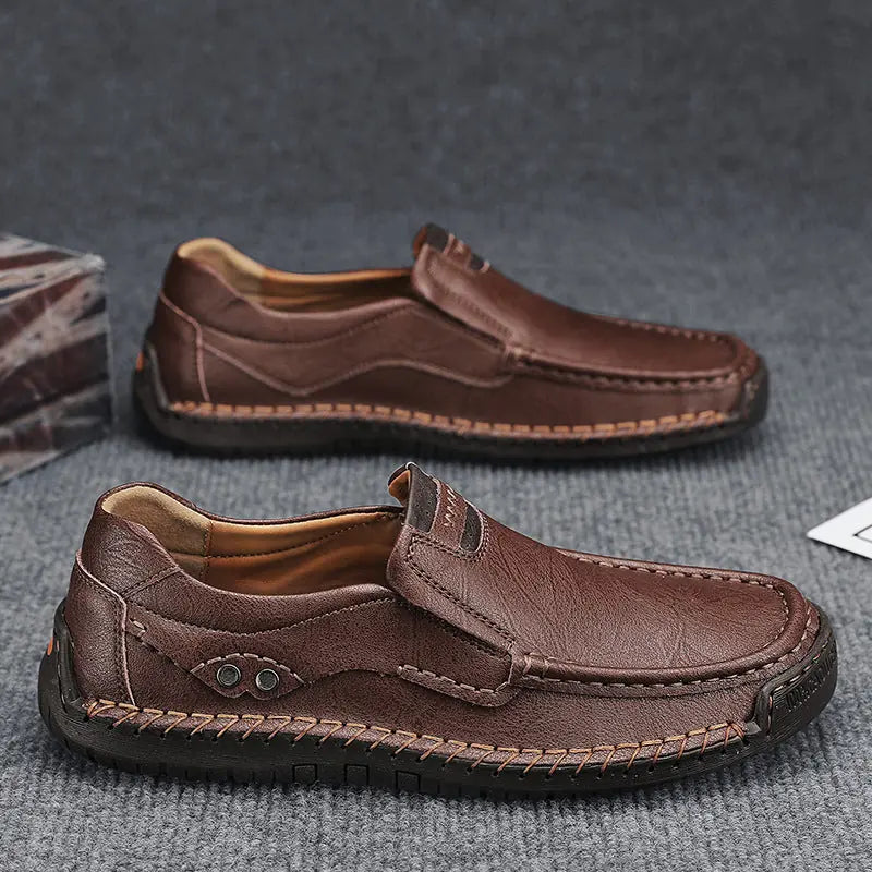 Large Size Handmade Stitching Men's Shoes Outdoor Meifu Market