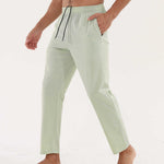 Quick-Dry Nylon Athletic Pants – Men's Loose Fit Training Trousers