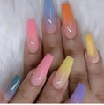 long ballet nails | acrylic nail tips | salon quality nail extensions | energy saving