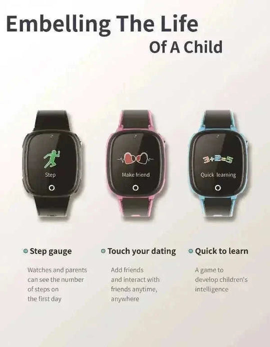parental control location tracker | trending kids tech gift | pedometer sleep monitor for kids | energy saving