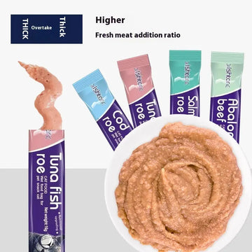 Cat Strip Kittens Nutrition Fat Hair Chin Wet Food Package Pet Cat Snacks Meifu Market