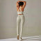 high-waisted seamless leggings | moisture-wicking yoga pants | squat-proof gym tights | energy saving