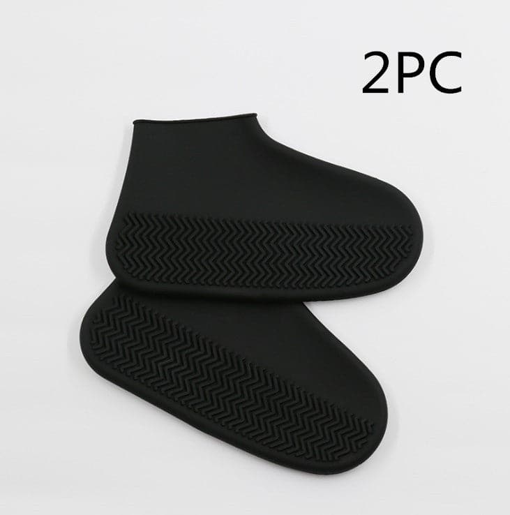 Men and women hiking slip wearable easy to carry silicone rain boots