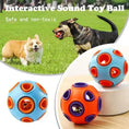 Dog Rubber Ball With Bell Sound, 2-Pack, Interactive Pet Chew Toy For Puppies And Small Dogs Meifu Market