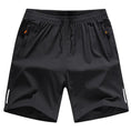 quick-drying fabric shorts | lightweight summer shorts men | loose fit plus size shorts | energy saving