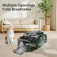Expandable, Foldable, Portable Pet Carrier With Wheels And Six Sides For Cats And Small Dogs. Meifu Market