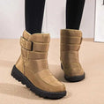 waterproof snow boots for women | thermal insulated winter boots | plush lined ankle boots | ultrasonic cleaning
