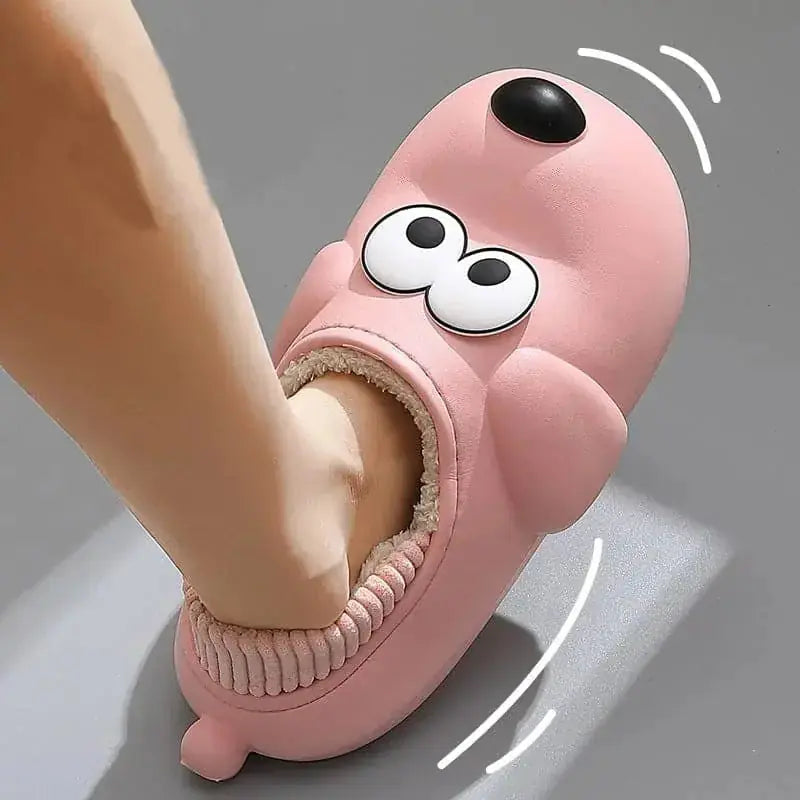 warm fuzzy slippers | eva dog shoes | winter house footwear | ultrasonic cleaning