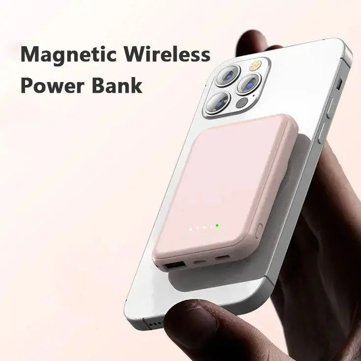 fast charging power bank | magnetic wireless charger | portable phone charger | energy saving