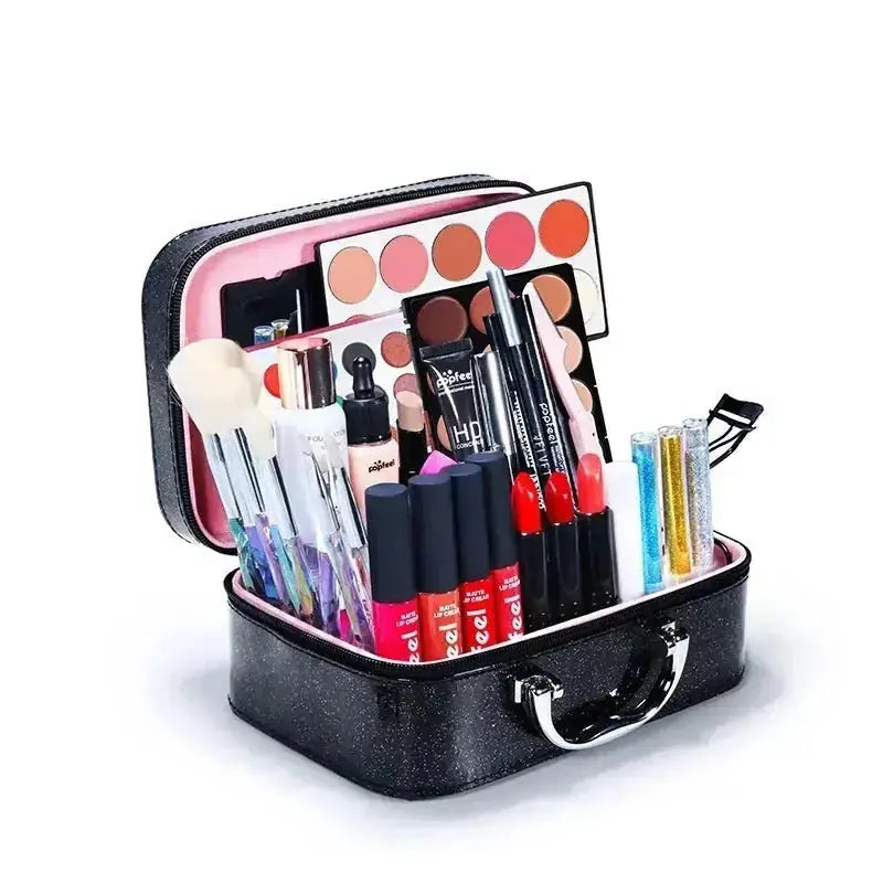 Beginner Cosmetics Makeup Set Complete Set Novice Student Light Makeup Gift Box - essential makeup products for beginners