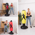 inflatable boxing column | fitness punching bag | heavy-duty pvc material | ultrasonic cleaning