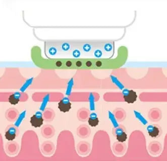 ion export import tool | skin care beauty instrument | professional facial massager | energy saving