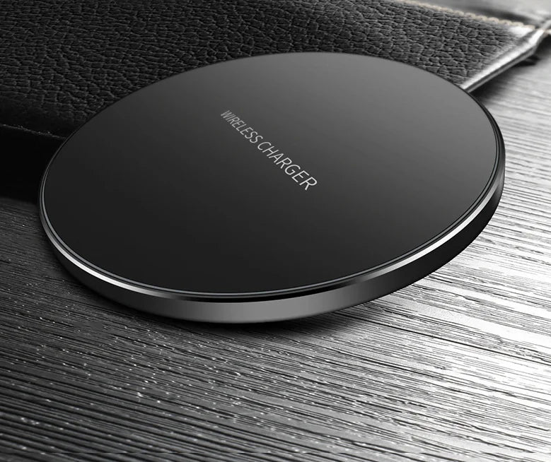 wireless fast charging pad | qi-certified charger | 15w fast charging | ultrasonic cleaning