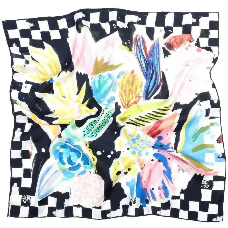 silk twill scarf | premium silk scarf | lightweight silk scarf | ultrasonic cleaning