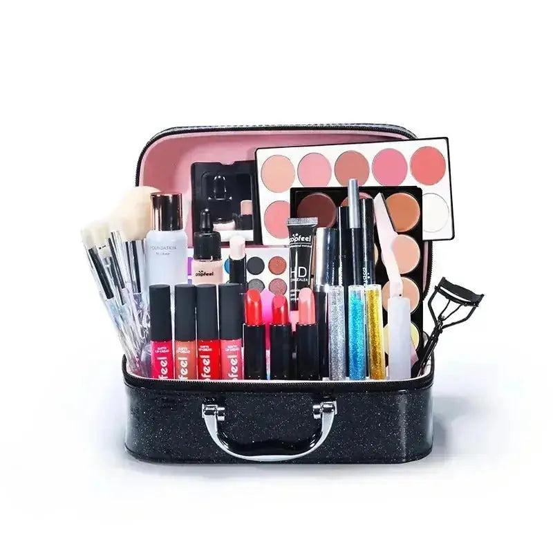 Beginner Cosmetics Makeup Set Complete Set Novice Student Light Makeup Gift Box - easy to apply cosmetics for makeup newbies
