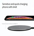 w fast wireless charger | rugged phone compatible charger | qi-certified charging pad | ultrasonic cleaning