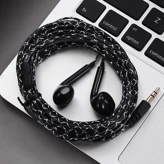 long wired earphones | 3 meter earphone cable | 35mm jack headset | ultrasonic cleaning