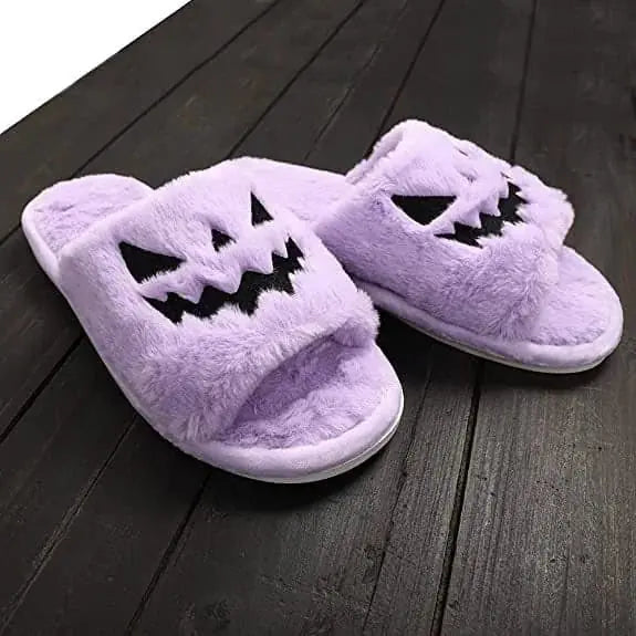 plush halloween slippers for women | cozy furry house slippers | kawaii cosplay footwear | ultrasonic cleaning