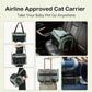 Expandable, Foldable, Portable Pet Carrier With Wheels And Six Sides For Cats And Small Dogs. Meifu Market